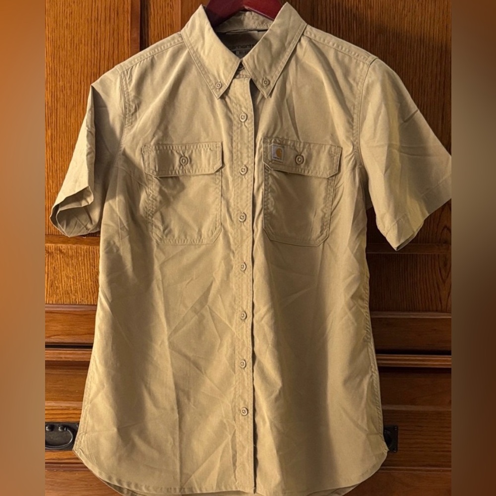 Carhartt Force Relaxed TW5292-W Workwear Button Down Rugged Flex Stretch